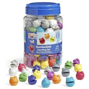 hand2mind Numberblocks Numberblob Counting Set 120 pieces Math Learning Toy